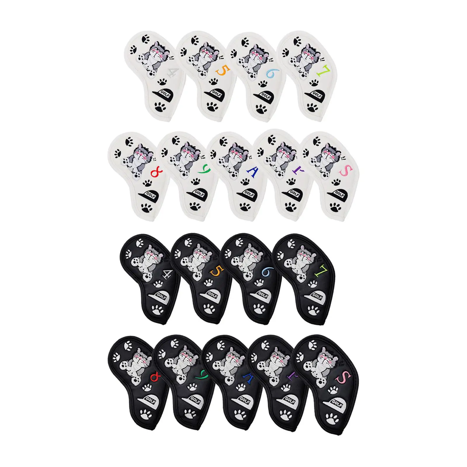9x Golf Iron Covers Set Wedge Iron Protective with Number Tags 4 5 6 7 8 9 P A S Waterproof Golf Club Headcover for Golf Wedges
9x Golf Iron Covers Set Wedge Iron Protective with Number Tags 4 5 6 7 8 9 P A S Waterproof Golf Club Headcover for Golf Wedges