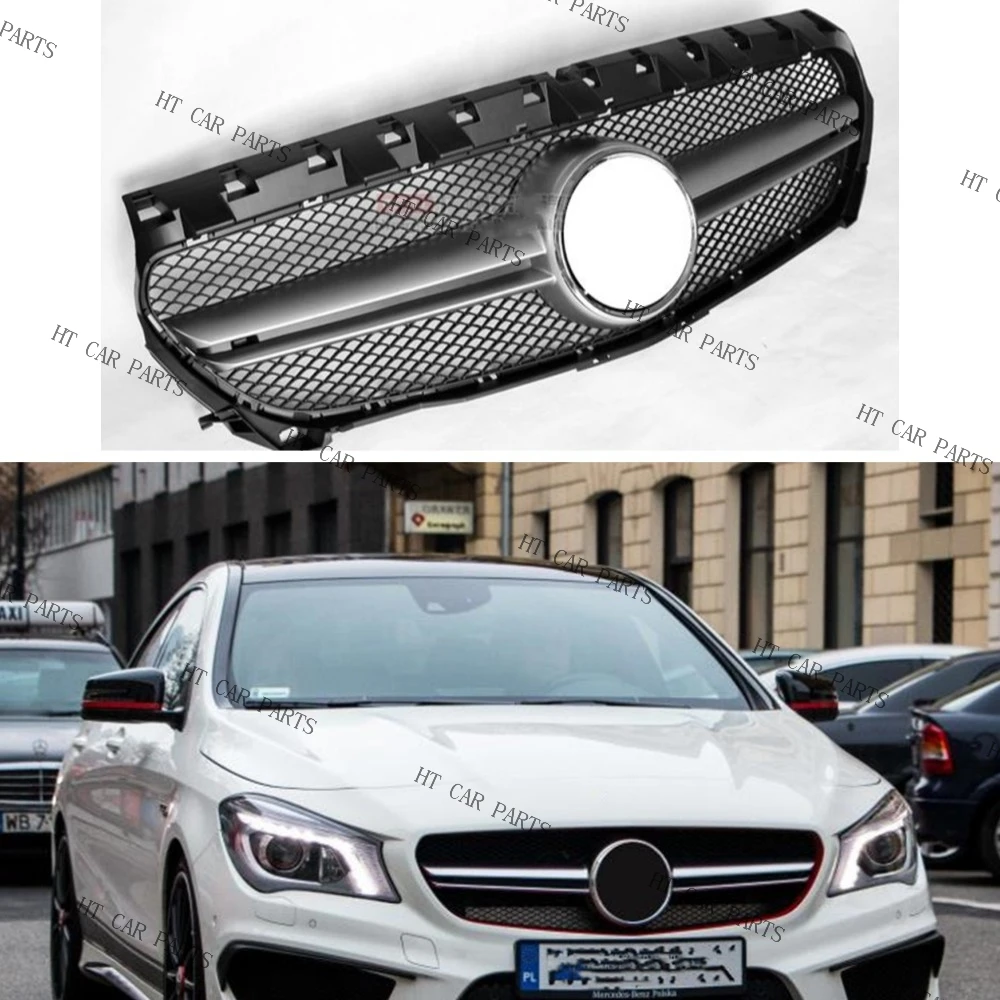 Для Mercedes Benz CLA Class W117 2013-2016 2013 2014 2015 2016 1 шт. серебряный стиль AMG Решетка переднего бампера
Для Mercedes Benz CLA Class W117 2013-2016 2013 2014 2015 2016 1 шт. серебряный стиль AMG Решетка переднего бампера