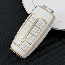 8 6 4 Button TPU Car Key Case Cover Holder Key Shell For Hyundai Genesis GV70 GV80 GV90 2020 2021 2022 Keychain Accessories
