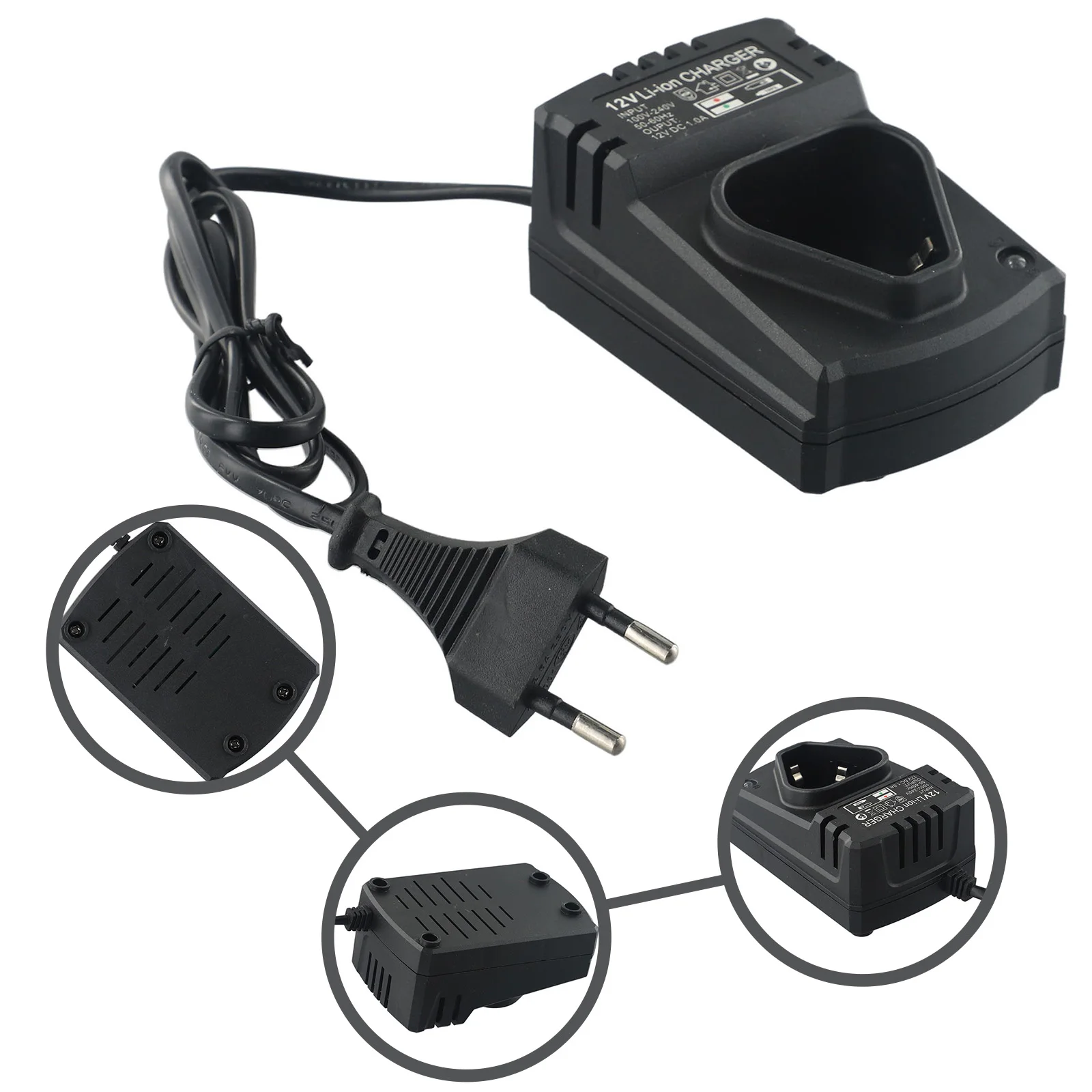 Power Tool Parts 12V DC US/EU Li-ion Rechargeable Charger Support 110-240V For Electrical Drill Workshop Equipment
Power Tool Parts 12V DC US/EU Li-ion Rechargeable Charger Support 110-240V For Electrical Drill Workshop Equipment