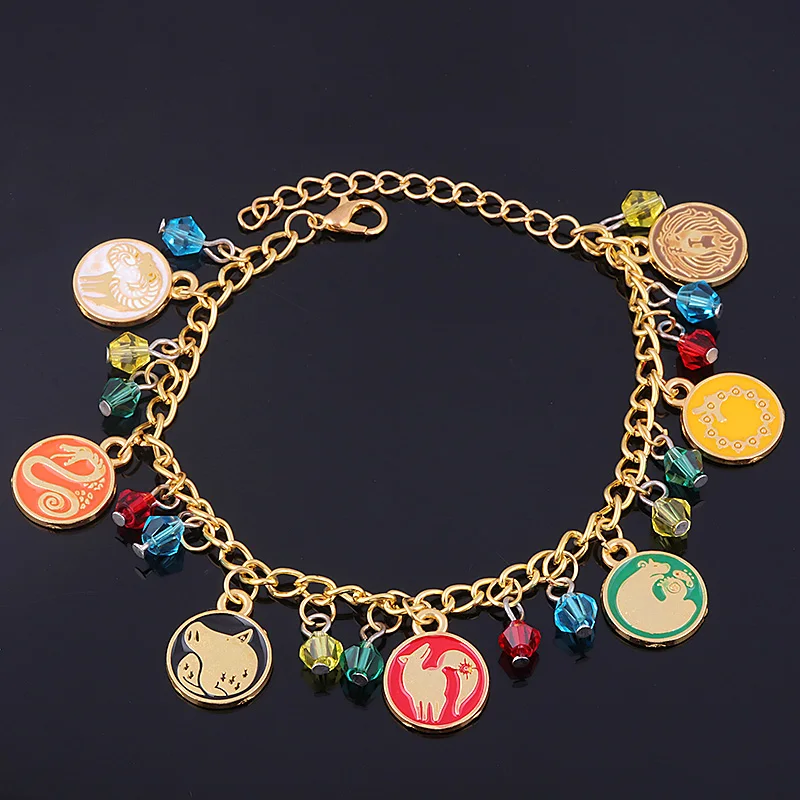 Anime The Seven Deadly Sins Charms Bracelet Meliodas Escanor Nanatsu No Taizai Dragon Lion Boar Goat Fox Tattoo Badge Bangles
Anime The Seven Deadly Sins Charms Bracelet Meliodas Escanor Nanatsu No Taizai Dragon Lion Boar Goat Fox Tattoo Badge Bangles