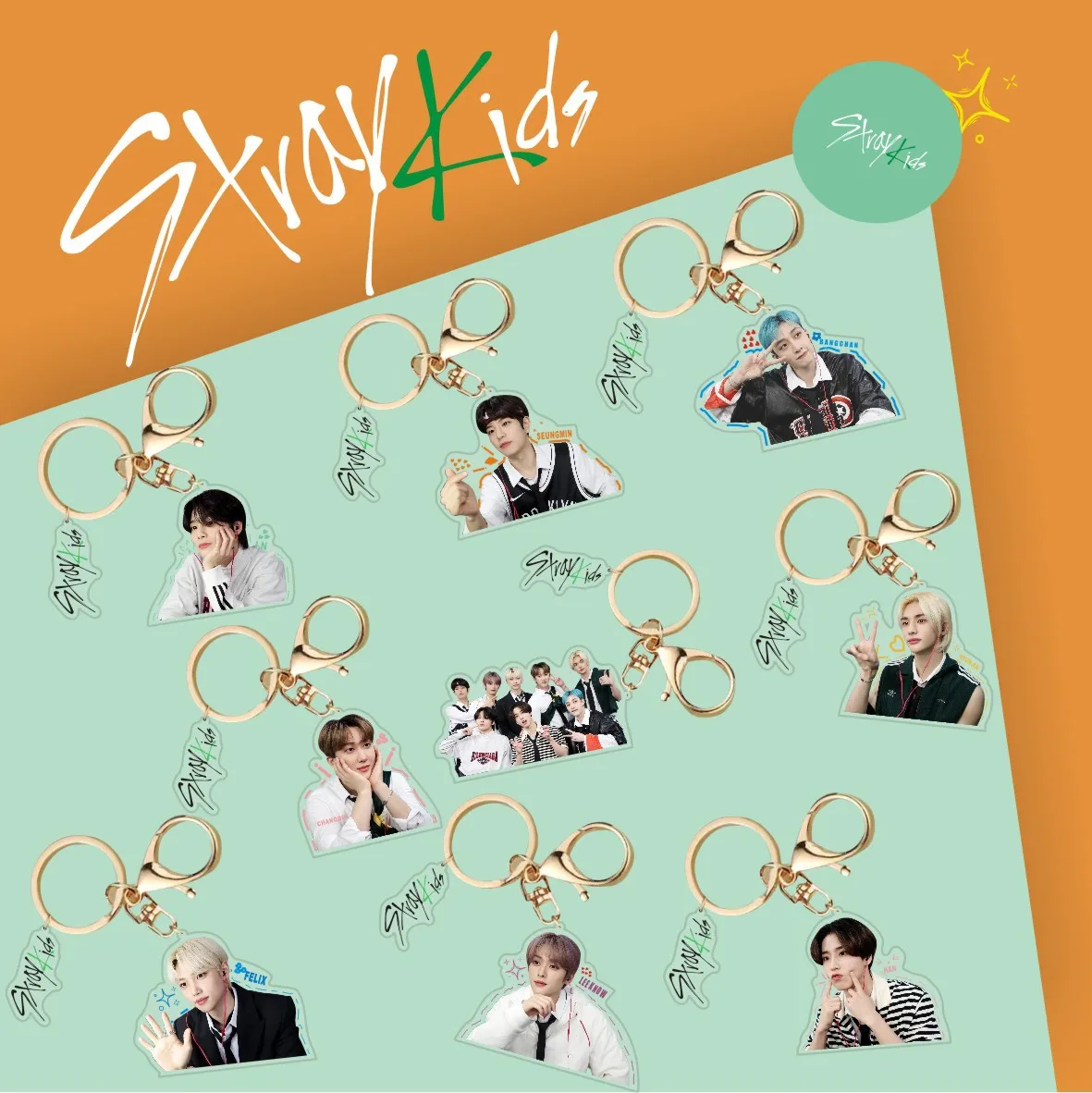 Kpop Stray Kids New Album ODDINARY Acrylic Key Chain Accessories Key Ring Cute Pendant Keyring Gifts Wholesale
Kpop Stray Kids New Album ODDINARY Acrylic Key Chain Accessories Key Ring Cute Pendant Keyring Gifts Wholesale
