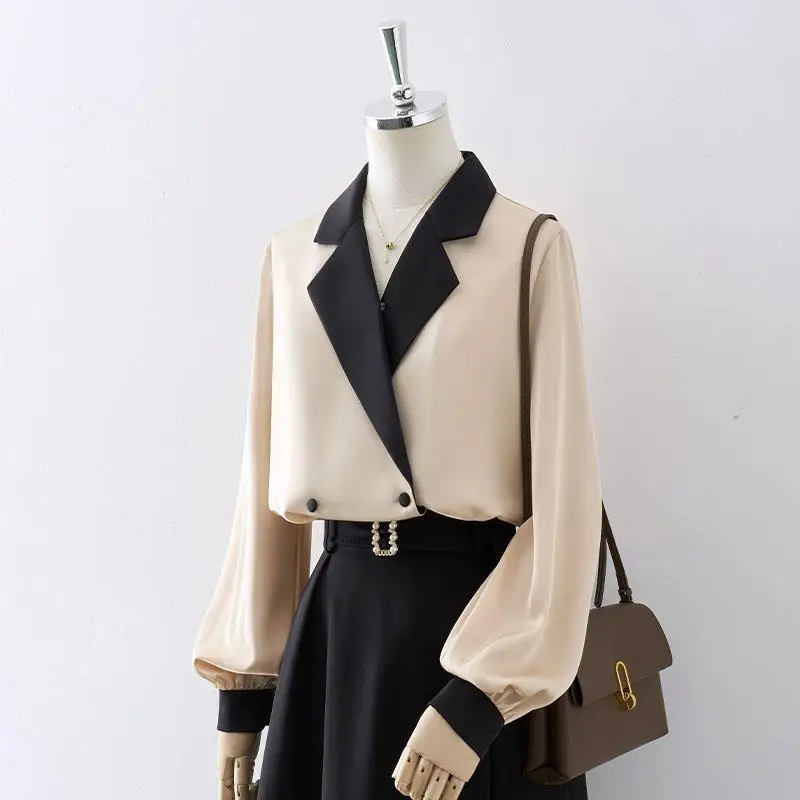 Chiffon Women Shirts Summer New Design 2022 Turn-Down Collar Lantern Sleeved Loose Elegant Female Outwear Coats Top Quality
Chiffon Women Shirts Summer New Design 2022 Turn-Down Collar Lantern Sleeved Loose Elegant Female Outwear Coats Top Quality