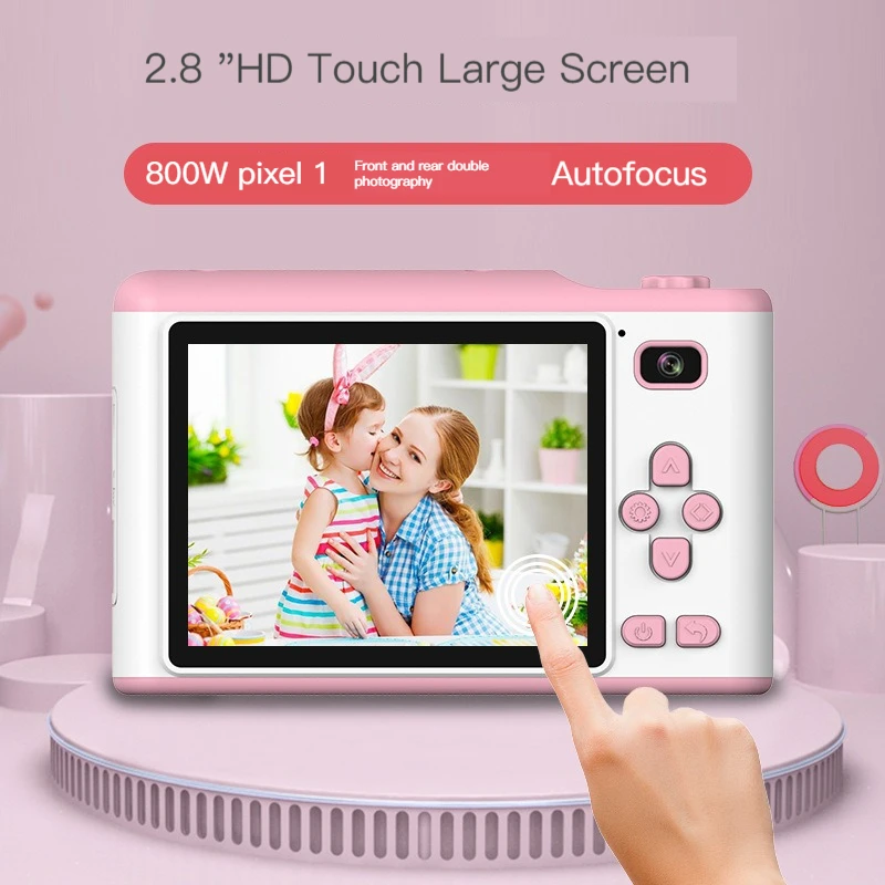 Camera toy can take photos and print front and back dual photography 800W pixel small digital camera mini SLR baby birthday gift
Camera toy can take photos and print front and back dual photography 800W pixel small digital camera mini SLR baby birthday gift