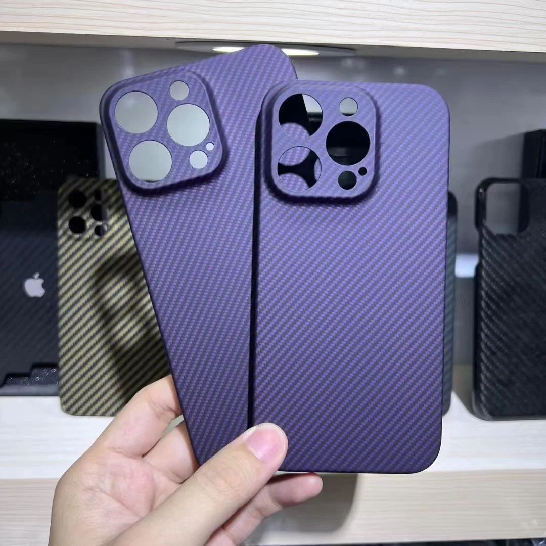 For iPhone 14 Pro Max 14Pro Real Carbon Fiber Case Purple Phone Cover Aramid Ultra Thin Back Case for Apple Phone 14promax Skin
For iPhone 14 Pro Max 14Pro Real Carbon Fiber Case Purple Phone Cover Aramid Ultra Thin Back Case for Apple Phone 14promax Skin