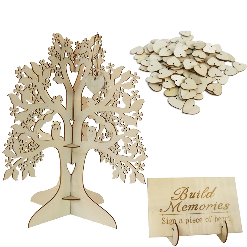 Wooden Wedding Guest Book Tree Heart Pendant Ornaments Wedding Party Decoration Wedding Welcome Card Wishing Tree Art Keepsake
Wooden Wedding Guest Book Tree Heart Pendant Ornaments Wedding Party Decoration Wedding Welcome Card Wishing Tree Art Keepsake
