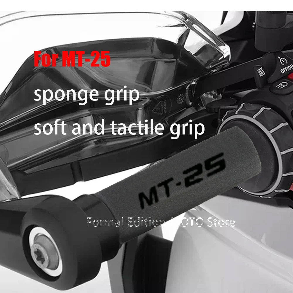 Handlebar Grips Anti Vibration Motorcycle Grip for YAMAHA MT-25 Accessories Sponge Grip for MT-25
Handlebar Grips Anti Vibration Motorcycle Grip for YAMAHA MT-25 Accessories Sponge Grip for MT-25