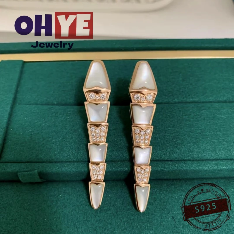 1:1 Custom s925silver Snake Series Earrings Luxury Jewelry Personalized party Fashion Couple Halloween gifts earrings for women
1:1 Custom s925silver Snake Series Earrings Luxury Jewelry Personalized party Fashion Couple Halloween gifts earrings for women
