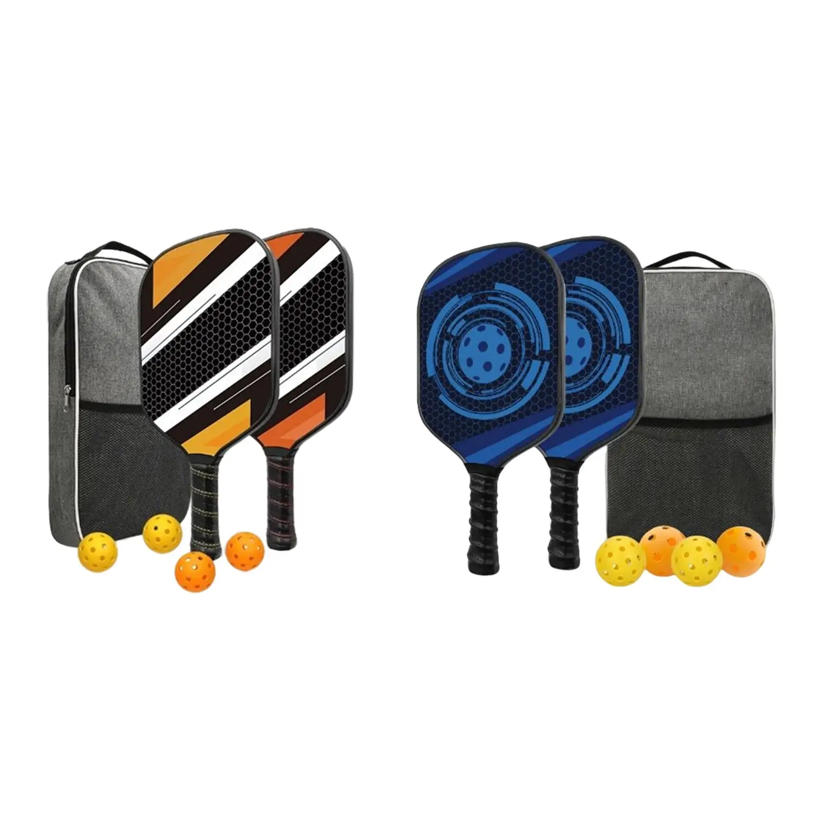 Set of 2 Pickleball Paddles Comfort Grip Pickleball Rackets and Storage Bag for Beginner Indoor and Outdoor Tournament
Set of 2 Pickleball Paddles Comfort Grip Pickleball Rackets and Storage Bag for Beginner Indoor and Outdoor Tournament