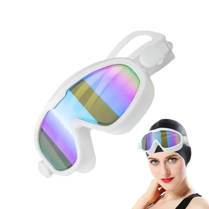 Adult Swim Goggles UV Protection Water Goggles For Adults Anti-fog Swim Goggles Large Frame Swimming Glasses For Men Beach Pool
Adult Swim Goggles UV Protection Water Goggles For Adults Anti-fog Swim Goggles Large Frame Swimming Glasses For Men Beach Pool