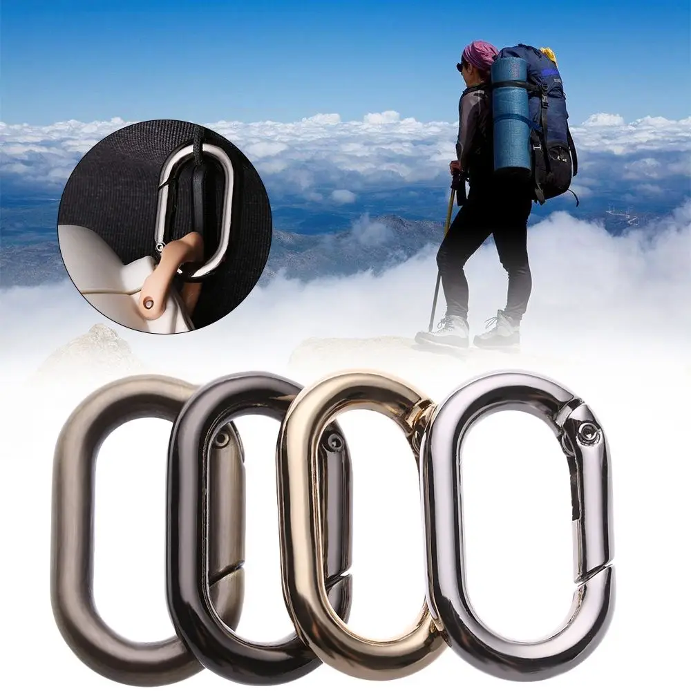 Zinc Alloy Plated Gate Spring Oval Ring Buckles Clips Carabiner Purses Handbags Oval Push Trigger Snap Hooks Carabiners
Zinc Alloy Plated Gate Spring Oval Ring Buckles Clips Carabiner Purses Handbags Oval Push Trigger Snap Hooks Carabiners