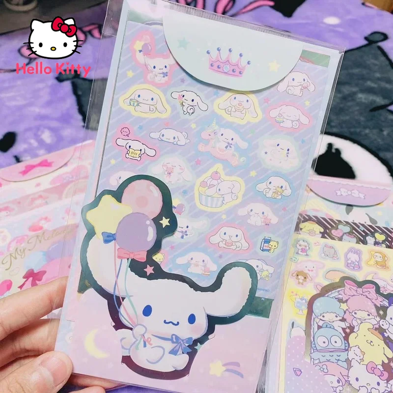 Hello Kitty Kuromi Sticker DIY Kawaii Journal Notebook Suitcase Computer Cartoon Decoration Graffiti Decal Girl Toys Sticker
Hello Kitty Kuromi Sticker DIY Kawaii Journal Notebook Suitcase Computer Cartoon Decoration Graffiti Decal Girl Toys Sticker