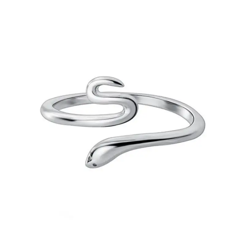 Snake Ring for Women Metal Titanium Steel Simple Open Ring Fashion Jewelry Korean Temperament Couple Accessories Student Gift
Snake Ring for Women Metal Titanium Steel Simple Open Ring Fashion Jewelry Korean Temperament Couple Accessories Student Gift