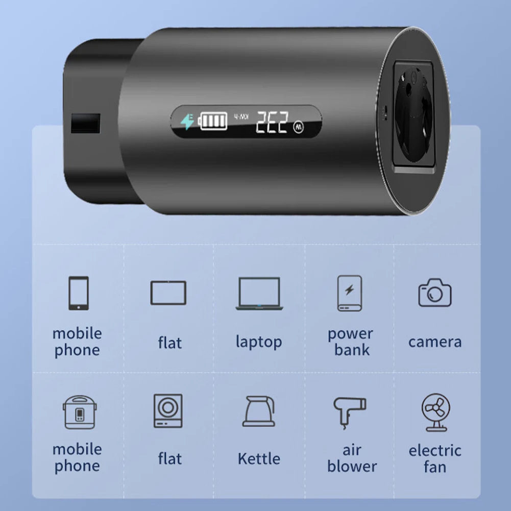 16A 220V Female V2L Power Supply Adapter 3.3kW Electric Vehicle to Load Adapter for IEC 62196-2 Type 2 Adapter EV RV Accessories
16A 220V Female V2L Power Supply Adapter 3.3kW Electric Vehicle to Load Adapter for IEC 62196-2 Type 2 Adapter EV RV Accessories