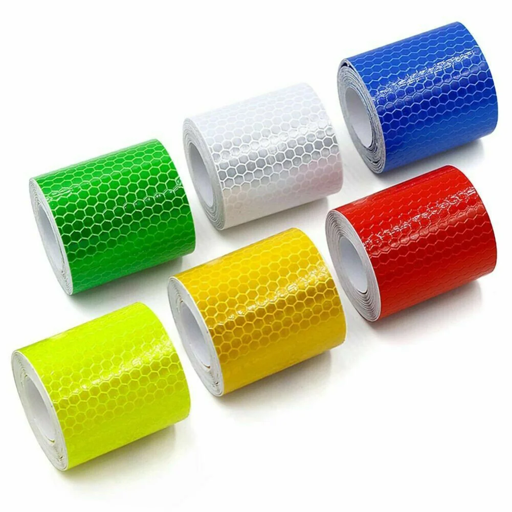 1 Roll 5CM*300CM Reflective Safety Stickers Fit For Car Warning Conspicuity Roll Tape Film Sticker Exterior Accessories Useful
1 Roll 5CM*300CM Reflective Safety Stickers Fit For Car Warning Conspicuity Roll Tape Film Sticker Exterior Accessories Useful