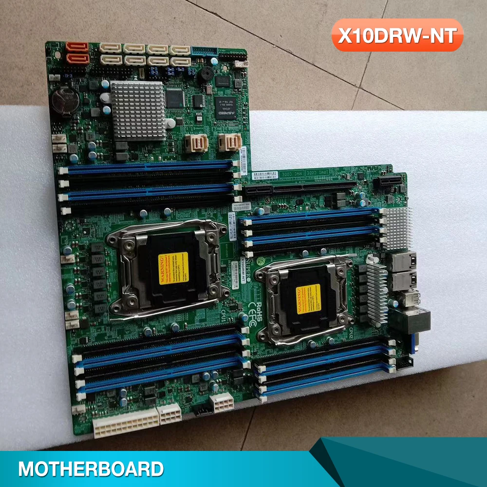 X10DRW-NT для материнской платы Supermicro с двойным разъемом R3 LGA 2011 семейство E5-2600 v4 / v3
X10DRW-NT для материнской платы Supermicro с двойным разъемом R3 LGA 2011 семейство E5-2600 v4 / v3