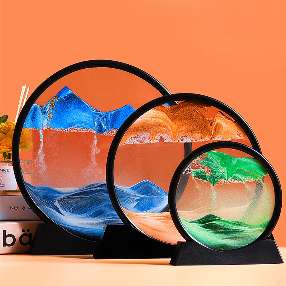 Three-dimensional Hourglass Ornament Quicksand Painting Creative Gift 3D Painting Ddecoration For Living Room Bedside Desk
Three-dimensional Hourglass Ornament Quicksand Painting Creative Gift 3D Painting Ddecoration For Living Room Bedside Desk