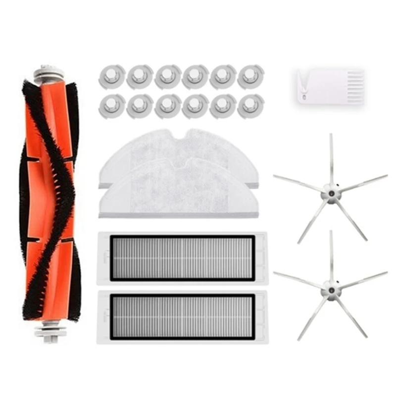 Запасные части для пылесоса Xiaomi Roborock S5 Max S50 S55 S65, сменные детали, моющийся фильтр, основная щетка
Запасные части для пылесоса Xiaomi Roborock S5 Max S50 S55 S65, сменные детали, моющийся фильтр, основная щетка