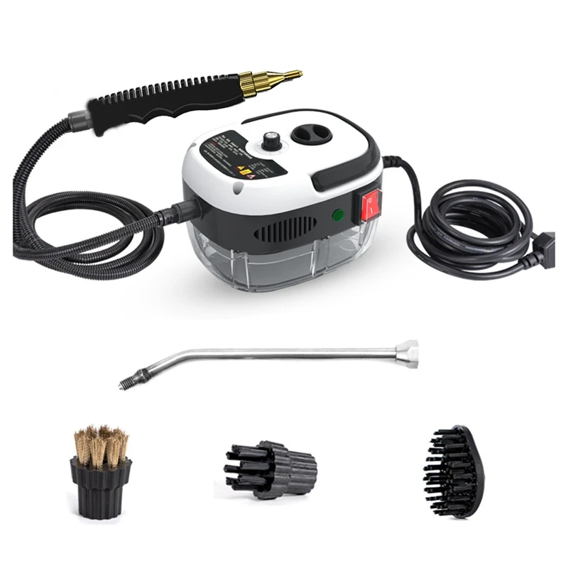 Handheld Steam Cleaner High Temperature Sterilization Air Conditioning Kitchen Hood Car Cleaner Home Appliances (EU) White
Handheld Steam Cleaner High Temperature Sterilization Air Conditioning Kitchen Hood Car Cleaner Home Appliances (EU) White