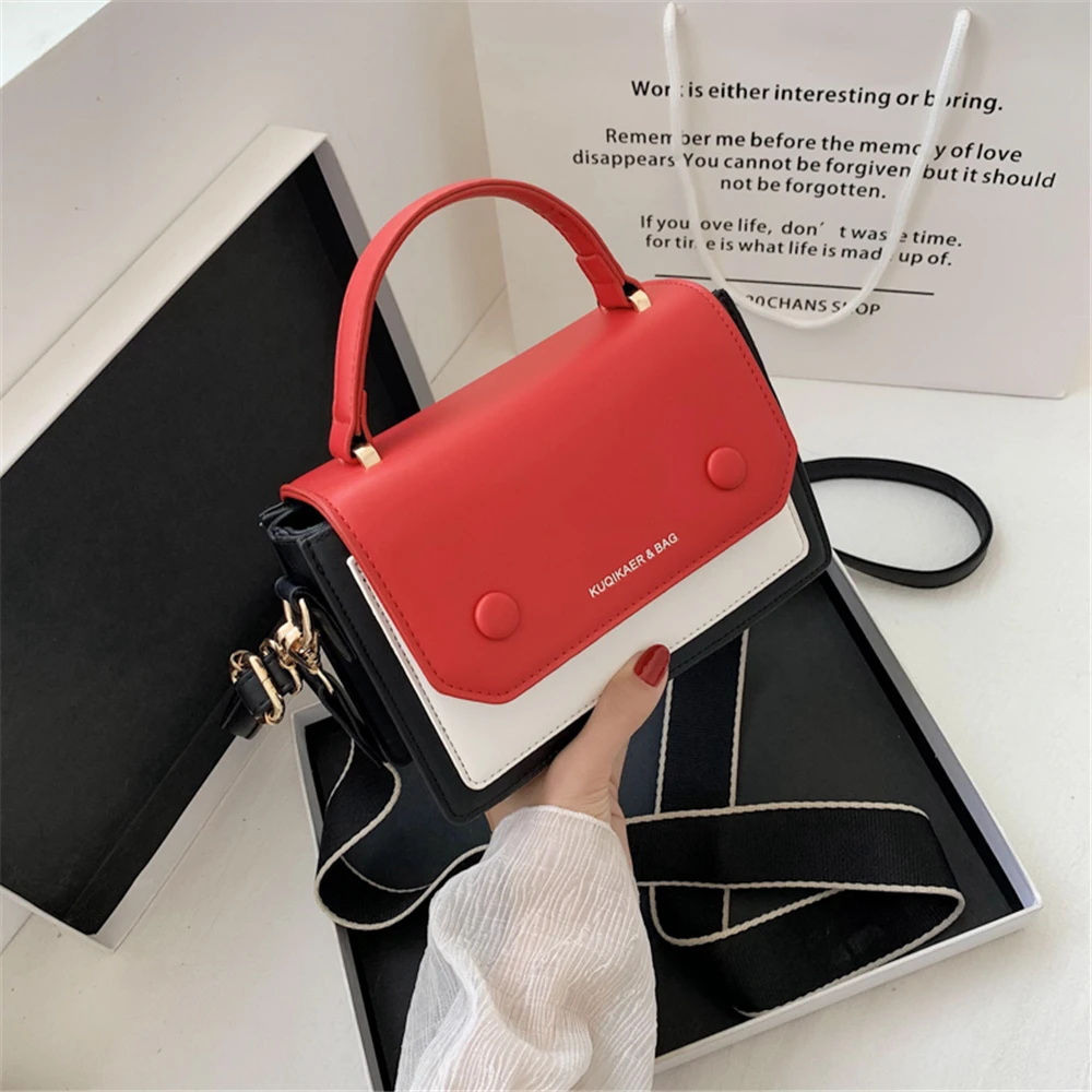 High Quality Shoulder Bag Handbag Mini Purses PU Leather Contrast Color Lady Designer Bags New Fashion Brand Crossbody Purses
High Quality Shoulder Bag Handbag Mini Purses PU Leather Contrast Color Lady Designer Bags New Fashion Brand Crossbody Purses