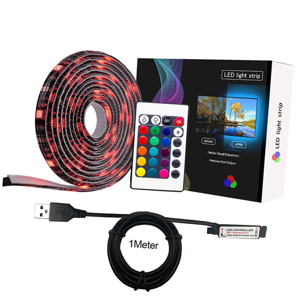 USB светильник гирлянда с подсветкой, RGB-светодиод, многоцветная подсветка телевизора, световая лента с дистанционным управлением, водонепро...
USB светильник гирлянда с подсветкой, RGB-светодиод, многоцветная подсветка телевизора, световая лента с дистанционным управлением, водонепро...