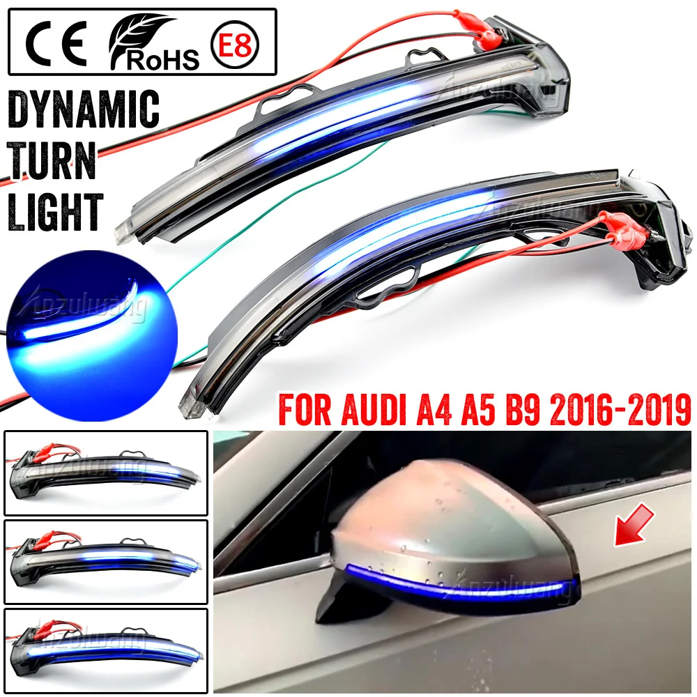 Dynamic Turn Signal LED Light For Audi A4 S4 RS4 B9 2016-2019 A5 S5 RS5 Side Wing Rearview Mirror Indicator Sequential Blinker
Dynamic Turn Signal LED Light For Audi A4 S4 RS4 B9 2016-2019 A5 S5 RS5 Side Wing Rearview Mirror Indicator Sequential Blinker