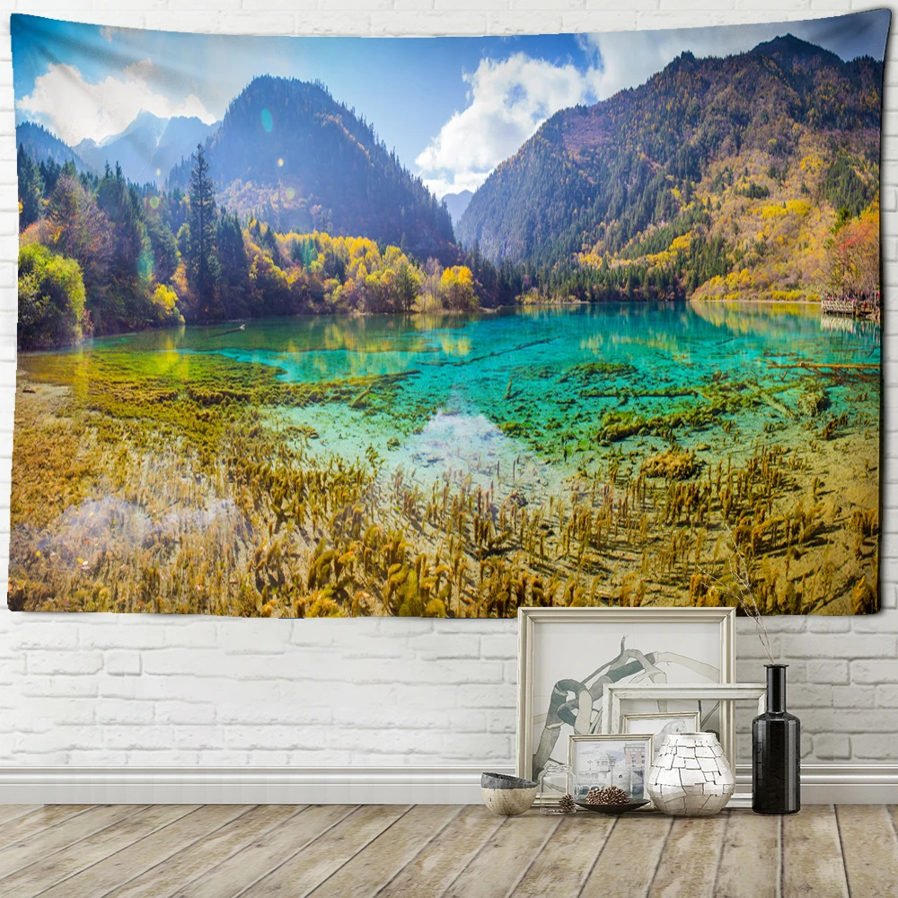 Bedroom Decor Aesthetic Tapestry Mountain Clean Water Natural Scenery Landscape Wall Hanging Home Living Room Decor Cute Blanket
Bedroom Decor Aesthetic Tapestry Mountain Clean Water Natural Scenery Landscape Wall Hanging Home Living Room Decor Cute Blanket