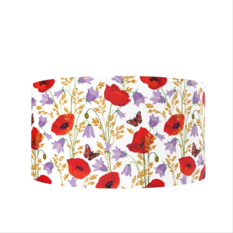 50yards Flowers Printed Grosgrain Ribbon FOE Elastic DIY Hairbows Party Gift Box Wrapping
50yards Flowers Printed Grosgrain Ribbon FOE Elastic DIY Hairbows Party Gift Box Wrapping