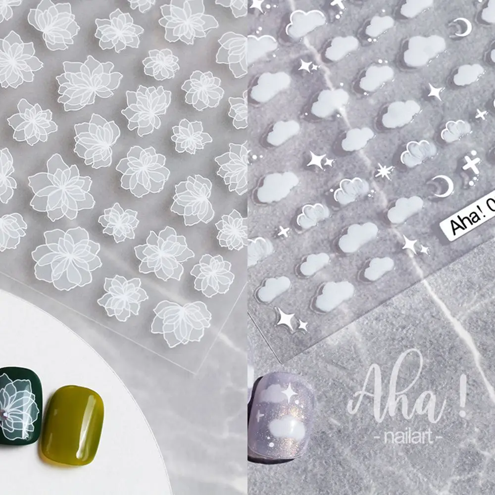 Sliders Manicure Nail Design Beauty Accessories Nail Art Stickers Decals Self-Adhesive Nail Decoration White Cloud
Sliders Manicure Nail Design Beauty Accessories Nail Art Stickers Decals Self-Adhesive Nail Decoration White Cloud