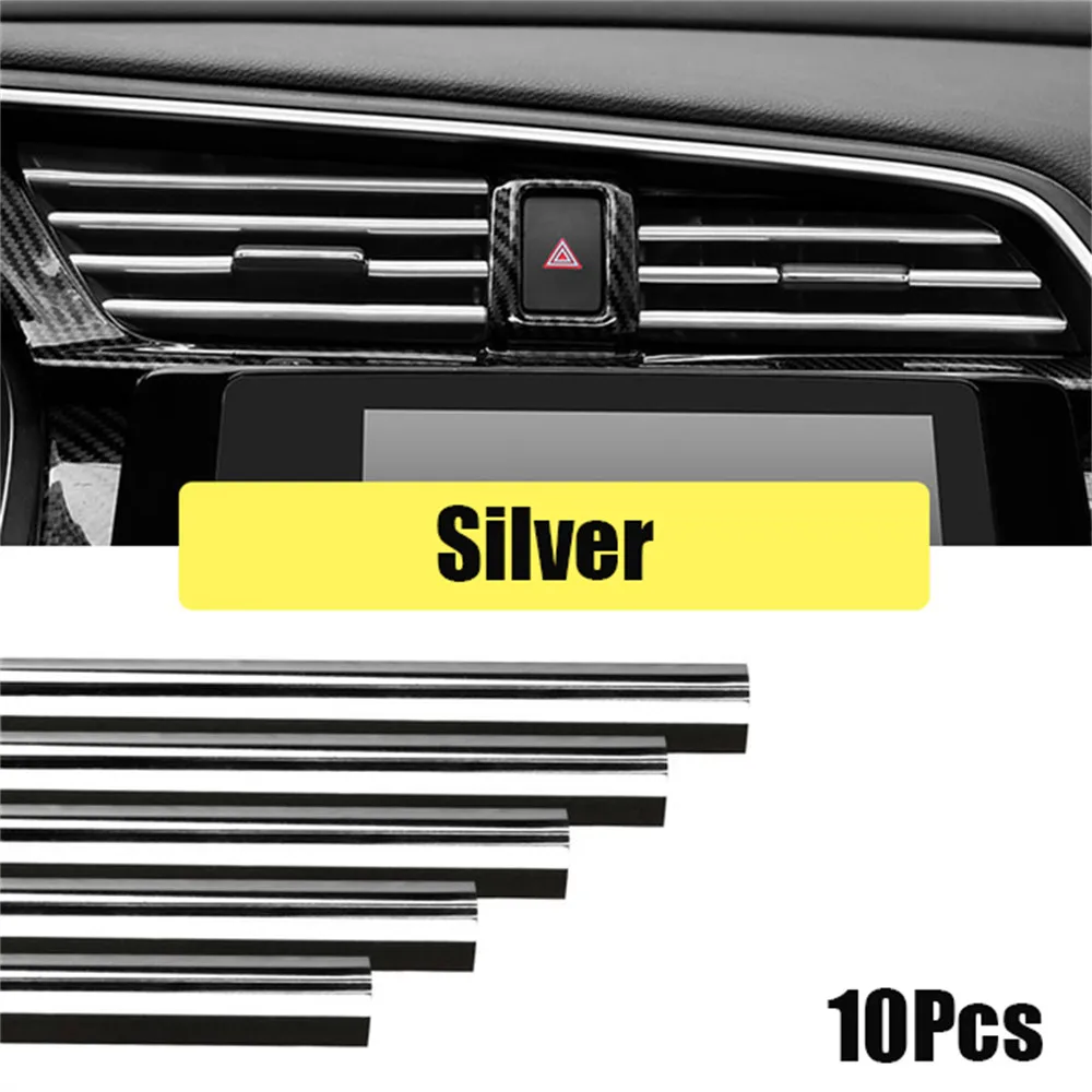 10Pcs Car Interior Air Conditioner Outlet Decoration Stripes Cover Accessories Red / Blue / Silver / Green 20cm/strip
10Pcs Car Interior Air Conditioner Outlet Decoration Stripes Cover Accessories Red / Blue / Silver / Green 20cm/strip
