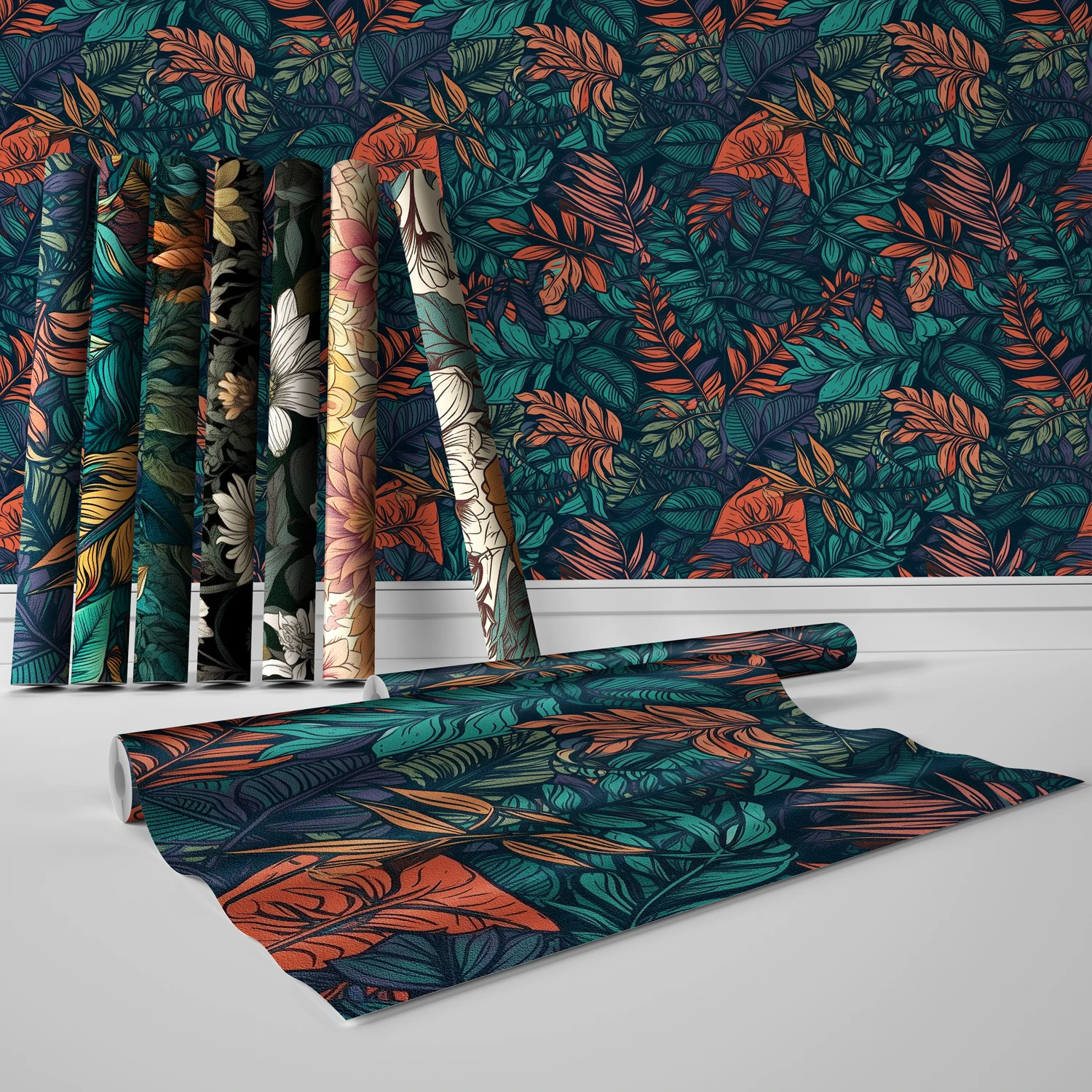 Tropical Plant Style Frosted Texture Waterproof Wallpaper Bedroom Living Room Background Splicing Wall Stickers Self-Adhesive
Tropical Plant Style Frosted Texture Waterproof Wallpaper Bedroom Living Room Background Splicing Wall Stickers Self-Adhesive