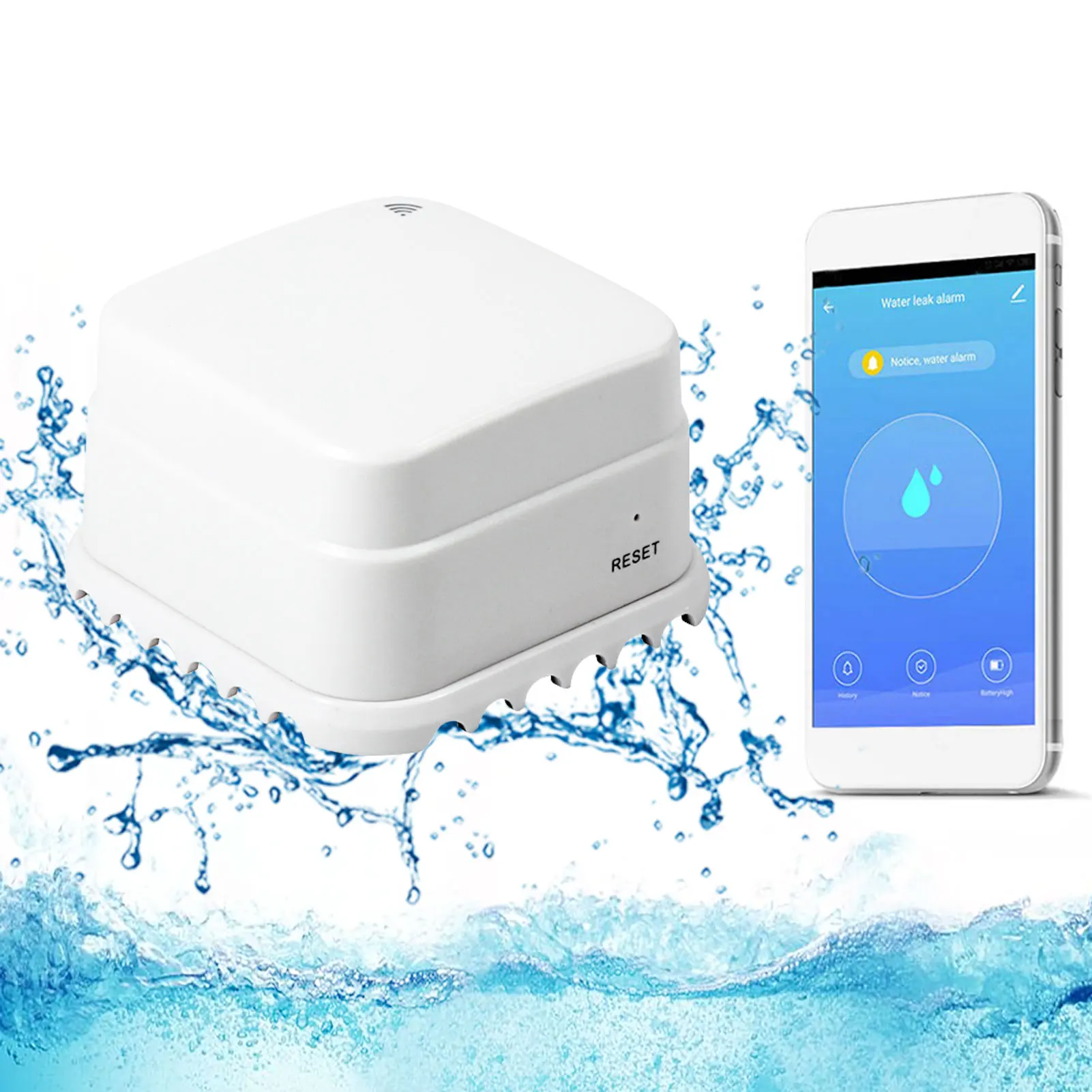 WiFi Water Sensor WiFi Water Sensor Water Detector Alarm WiFi Water Sensor Notification App Flood Detection Alarm Sensor Water
WiFi Water Sensor WiFi Water Sensor Water Detector Alarm WiFi Water Sensor Notification App Flood Detection Alarm Sensor Water