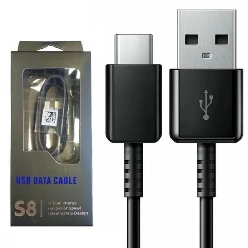 10Pcs/lot 1.2M 4FT Fast Quick Charge USB-C Type C Usb Cable Cord line For Samsung s8 S10 S20 Note 10 Htc cable with retail box
10Pcs/lot 1.2M 4FT Fast Quick Charge USB-C Type C Usb Cable Cord line For Samsung s8 S10 S20 Note 10 Htc cable with retail box