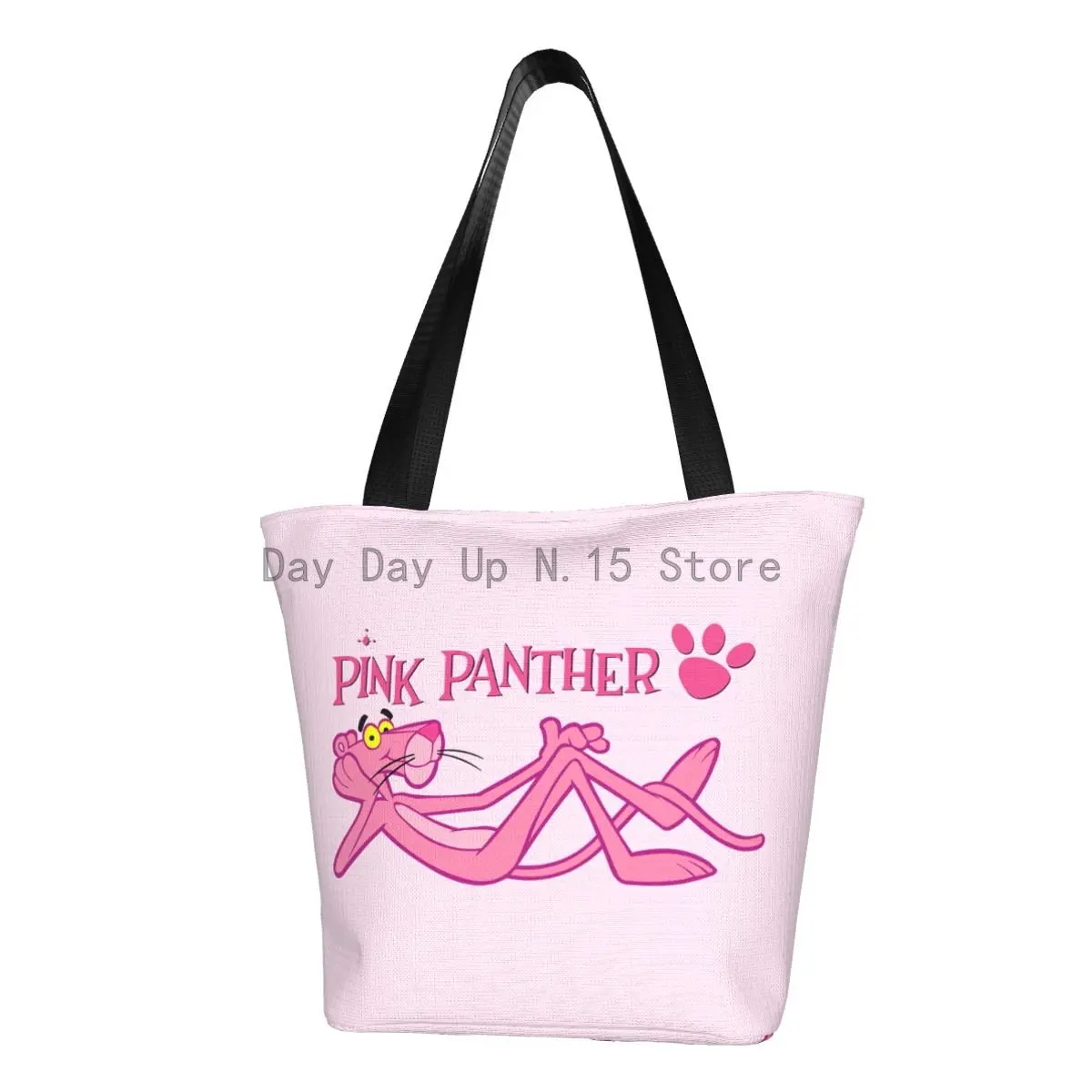 Pink Leopard Groceries Tote Shopping Bag Women Custom Cartoon Canvas Shopper Shoulder Bag Large Capacity Handbag
Pink Leopard Groceries Tote Shopping Bag Women Custom Cartoon Canvas Shopper Shoulder Bag Large Capacity Handbag