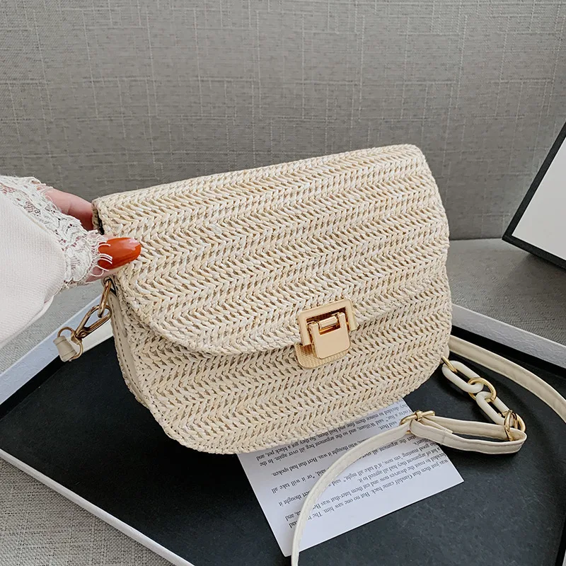 Woven Bags for Women 2022 New Mini Straw Bag Beach Bag Solid Color Shoulder Bag Messenger Bag Lipstick Bag Free Shipping Bolsos
Woven Bags for Women 2022 New Mini Straw Bag Beach Bag Solid Color Shoulder Bag Messenger Bag Lipstick Bag Free Shipping Bolsos