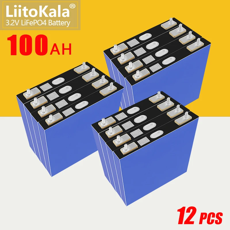 12 шт., литий-железо-фосфатная батарея LiitoKala 3,2 в, Ач, фосфатная батарея для самостоятельной сборки, фосфатная аккумуляторная батарея 12 В, 24 В, 48 В, для мотоцикла, электромобиля
12 шт., литий-железо-фосфатная батарея LiitoKala 3,2 в, Ач, фосфатная батарея для самостоятельной сборки, фосфатная аккумуляторная батарея 12 В, 24 В, 48 В, для мотоцикла, электромобиля