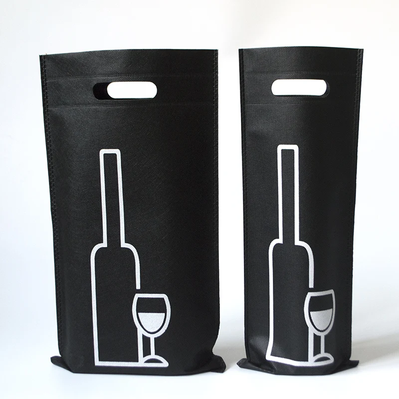 20PCS Double Single Three Bottle Red Wine Bag Non-woven Portable Party Handle Bags Black Red Champagne Drink Beer Gift Pouches
20PCS Double Single Three Bottle Red Wine Bag Non-woven Portable Party Handle Bags Black Red Champagne Drink Beer Gift Pouches