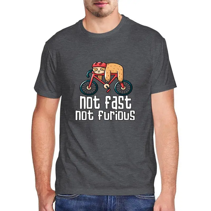 Funny Sloth Cycling Not Fast Not Furious Classic Mens T Shirt 2022 Clothes Tops 100% Cotton Sloth Quote Cute Sloth T Shirt
Funny Sloth Cycling Not Fast Not Furious Classic Mens T Shirt 2022 Clothes Tops 100% Cotton Sloth Quote Cute Sloth T Shirt