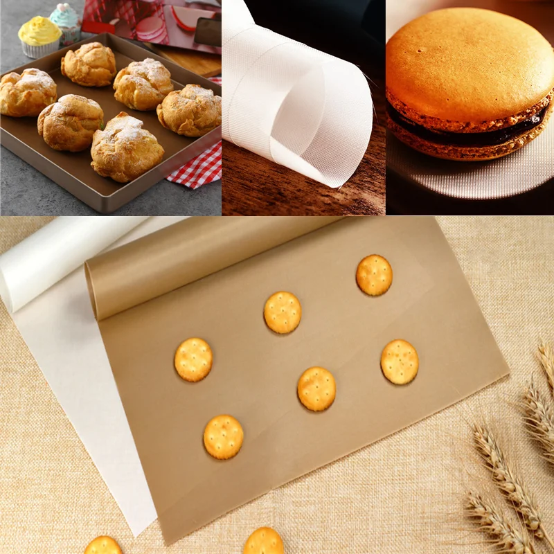 Baking Mat Sheet 40*60cm or 30*40cm Reusable Non-Stick Oil-Proof Baking Paper Heat-Resistant Oven Liner Sheet BBQ Pad
Baking Mat Sheet 40*60cm or 30*40cm Reusable Non-Stick Oil-Proof Baking Paper Heat-Resistant Oven Liner Sheet BBQ Pad