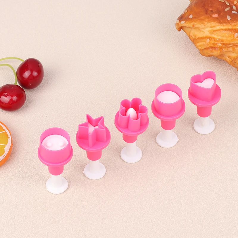 5Pcs Cookie Cutter Cake Mold Star Button Plum Heart Plunger DIY Biscuit Fondant Stamping Mould Pastry Cakes Decor Baking Tool
5Pcs Cookie Cutter Cake Mold Star Button Plum Heart Plunger DIY Biscuit Fondant Stamping Mould Pastry Cakes Decor Baking Tool