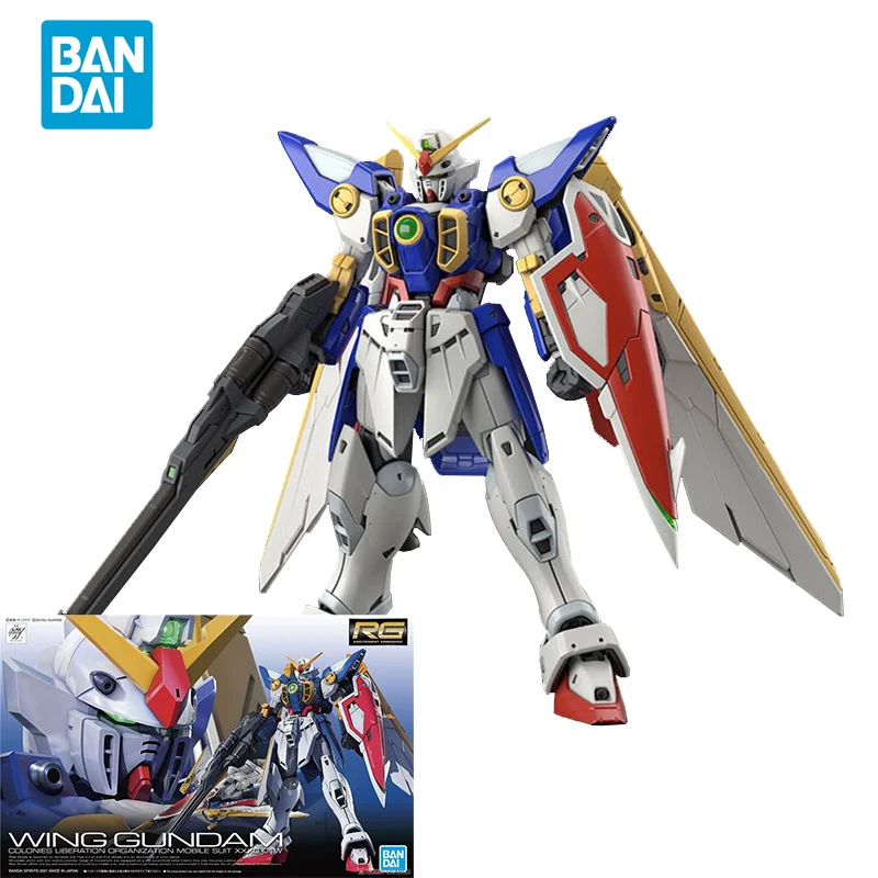 Оригинальная аниме-модель Bandai GUNDAM RG Series 1/144, экшн-фигурка XXXG-01W WING GUNDAM, Сборная модель, игрушки, подарки для детей
Оригинальная аниме-модель Bandai GUNDAM RG Series 1/144, экшн-фигурка XXXG-01W WING GUNDAM, Сборная модель, игрушки, подарки для детей