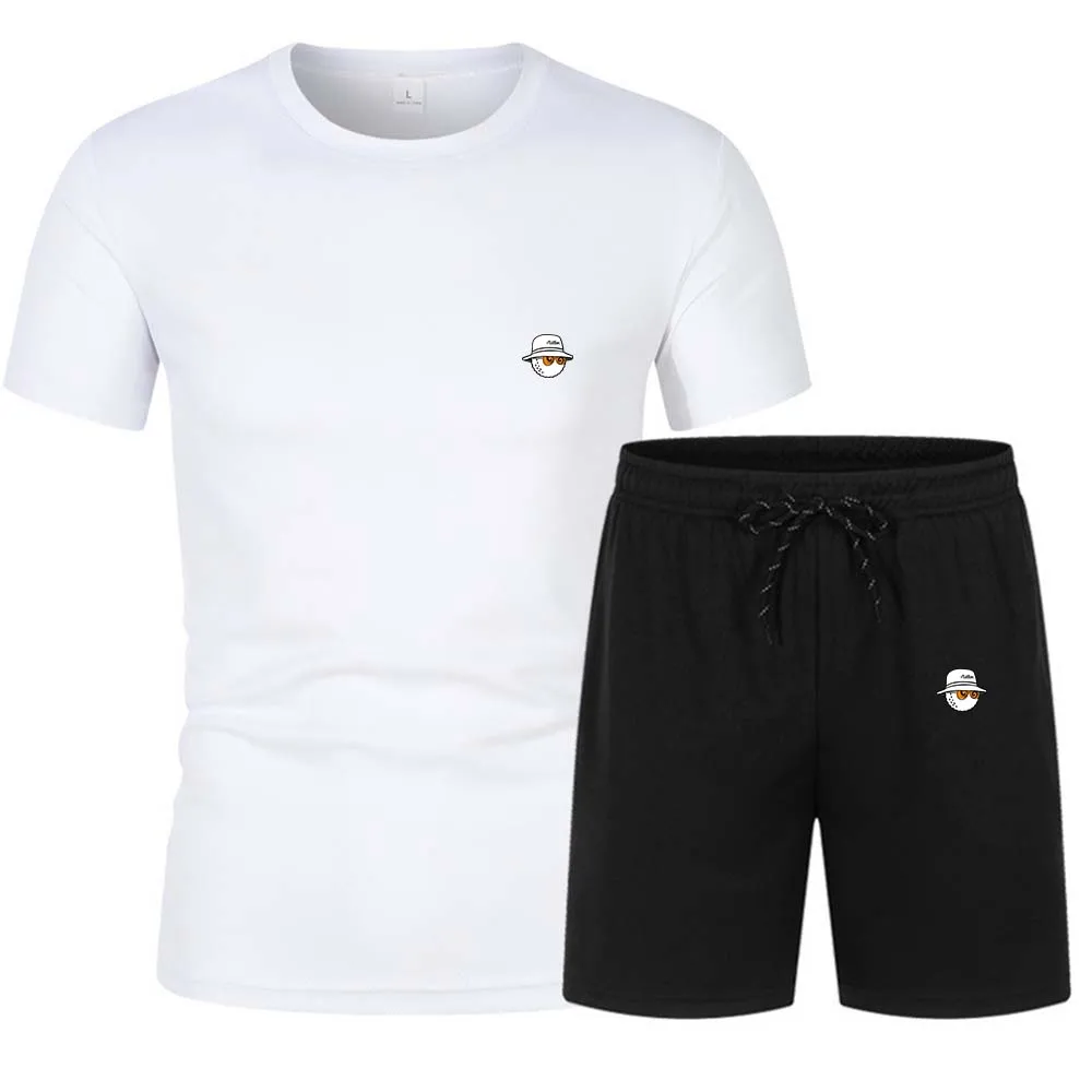 Summer Sports Fashion Men's Short-sleeved Sports Suit Cotton Suit Fitness Sportswear Badminton Running Jogging Exercise Suit
Summer Sports Fashion Men's Short-sleeved Sports Suit Cotton Suit Fitness Sportswear Badminton Running Jogging Exercise Suit