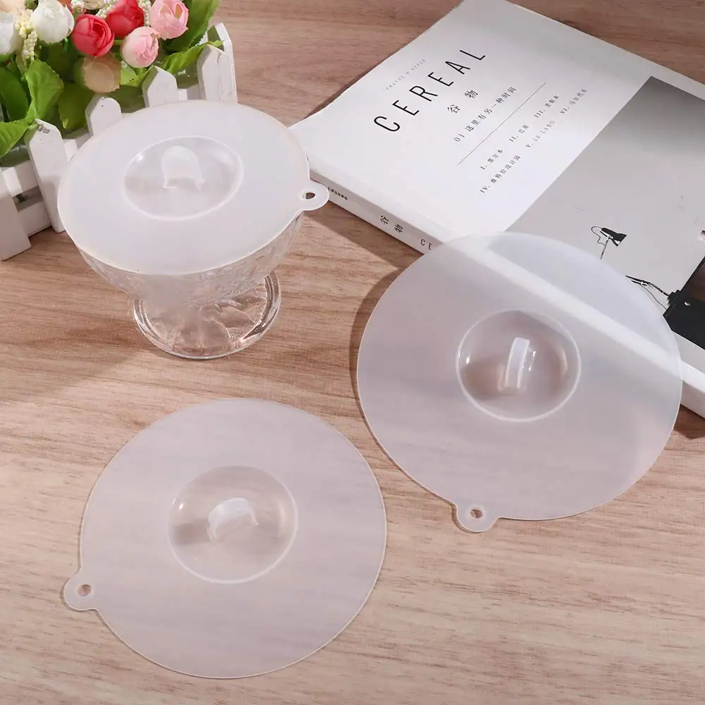 10.5cm - 18.5cm Universal Cup Lids Safe Food Grade Silicone Translucent White Cup Lid Cup Bowl Cover Heat-resistant Dust-proof
10.5cm - 18.5cm Universal Cup Lids Safe Food Grade Silicone Translucent White Cup Lid Cup Bowl Cover Heat-resistant Dust-proof
