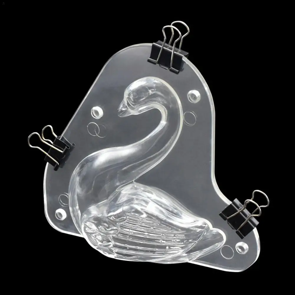 Transparent 3D Swan Shoe Shape Plastic Chocolate Mould Jelly Easter Baking Decorating Polycarbonate Candy Decor Mousse Mold C9U1
Transparent 3D Swan Shoe Shape Plastic Chocolate Mould Jelly Easter Baking Decorating Polycarbonate Candy Decor Mousse Mold C9U1