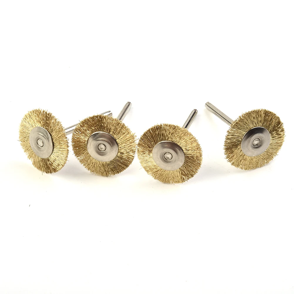 

Rotary Tools Angle Shank Cleaning Grinding Wire wheel brush Rust Metal 24pcs Stainless Steel Polishing Grinder