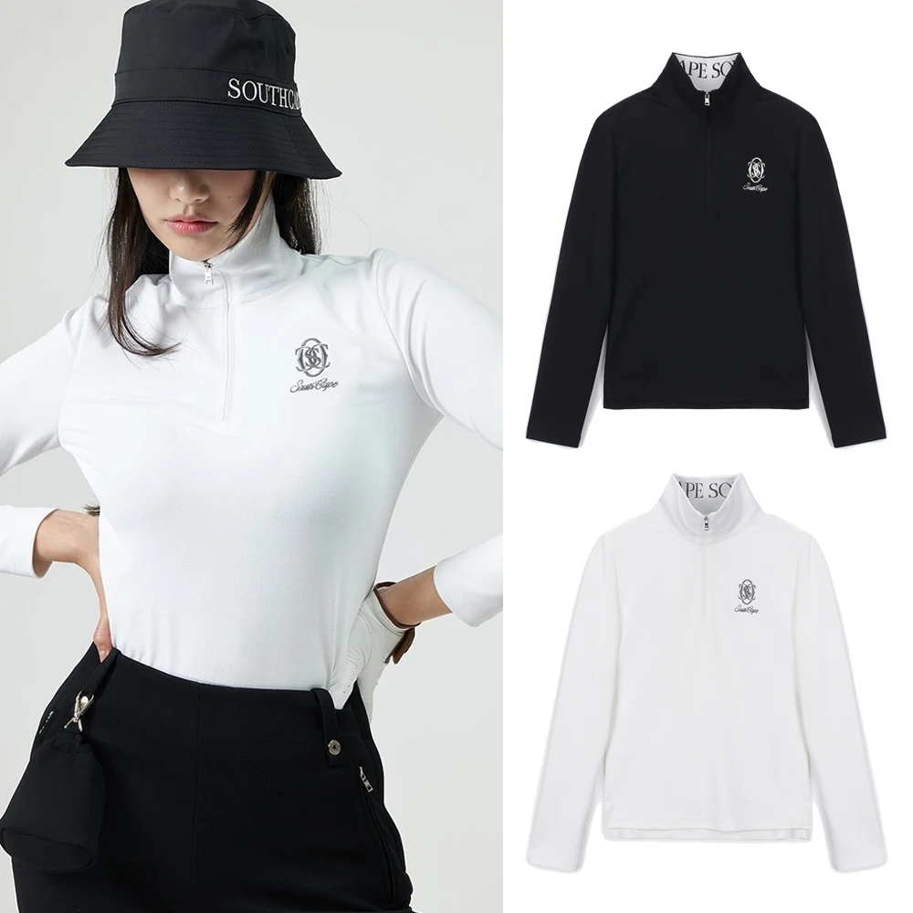 23 Golf Apparel Women's Long Sleeve T-shirt Autumn New Women's Polo Half Zip Breathable Sports Top
23 Golf Apparel Women's Long Sleeve T-shirt Autumn New Women's Polo Half Zip Breathable Sports Top