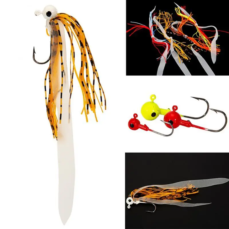 Fishing Lures Bionic Luya Soft Anti-hanging Baits Bottom JIG Group Beard Silicone Lead Head Glue Silk Fake Bait Fishing Tackle
Fishing Lures Bionic Luya Soft Anti-hanging Baits Bottom JIG Group Beard Silicone Lead Head Glue Silk Fake Bait Fishing Tackle