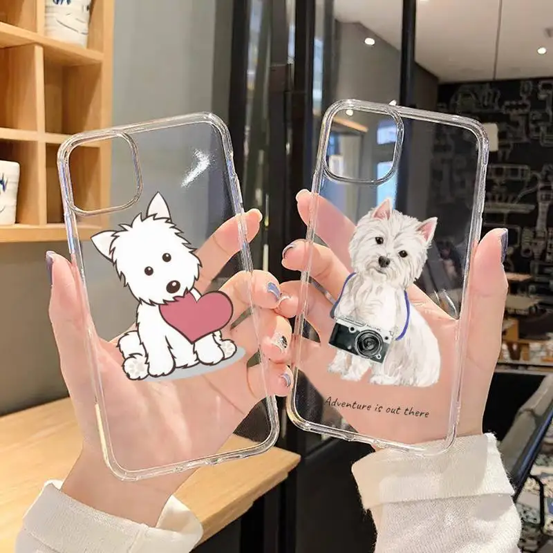 Westie dog cite cartoon Phone Case Transparent soft For iphone 12 11 13 7 8 6 s plus x xs xr pro max mini
Westie dog cite cartoon Phone Case Transparent soft For iphone 12 11 13 7 8 6 s plus x xs xr pro max mini