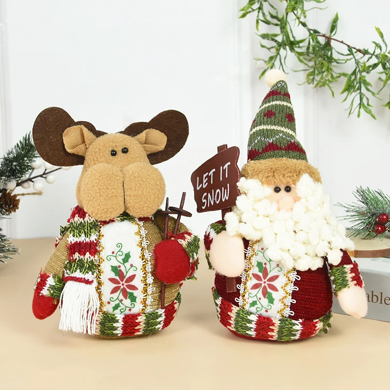 Украшения для дома, плюшевые, в виде деда мороза, лося, снеговика
Украшения для дома, плюшевые, в виде деда мороза, лося, снеговика