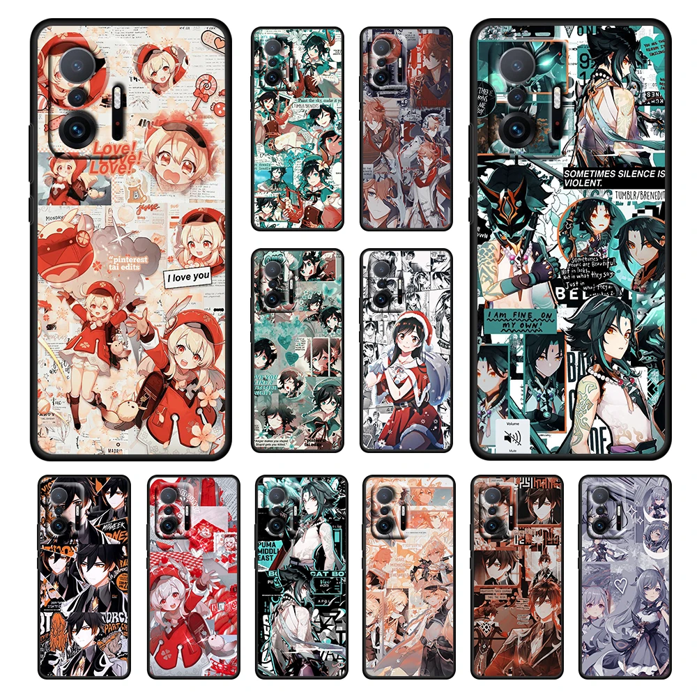 Game Genshin Impact For Xiaomi 12 11 11T 10T Note 10 Mi 9T Ultra Pro Lite 5G Soft Silicone TPU Black Phone Case Cover Coque Capa
Game Genshin Impact For Xiaomi 12 11 11T 10T Note 10 Mi 9T Ultra Pro Lite 5G Soft Silicone TPU Black Phone Case Cover Coque Capa